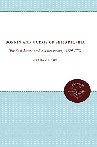 Bonnin And Morris Of Philadelphia The First American Porcelain Factory, 1770-17 [Paperback]