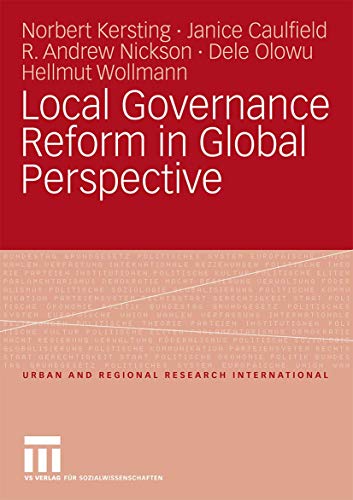 Local Governance Reform in Global Perspective [Paperback]
