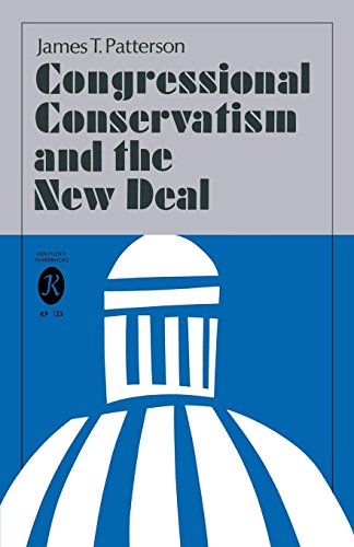 Congressional Conservatism And The New Deal [Paperback]