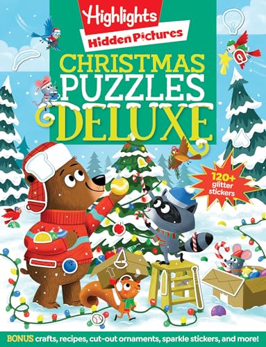 Christmas Puzzles Deluxe [Paperback]
