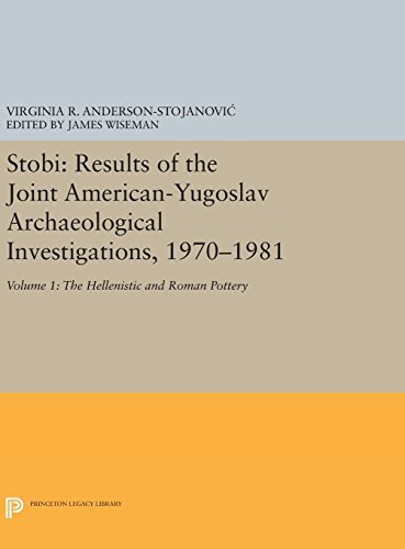 Stobi Results of the Joint American-Yugoslav Archaeological Investigations, 197 [Hardcover]
