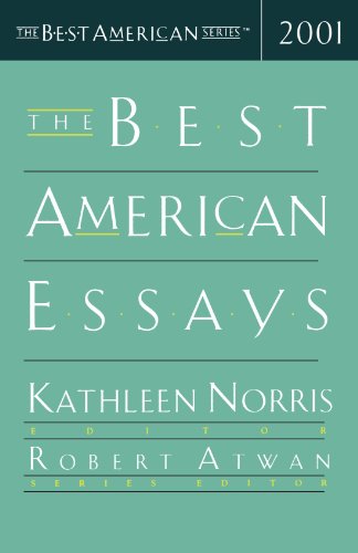 The Best American Essays 2001 [Paperback]