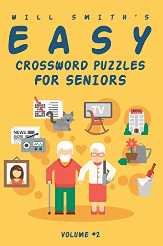 Will Smith Easy Crossword Puzzle For Seniors - Volume 2 [Paperback]