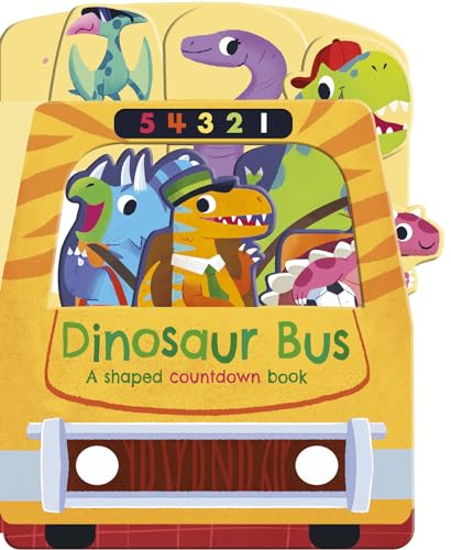 Dinosaur Bus A shaped countdown book [Board book]