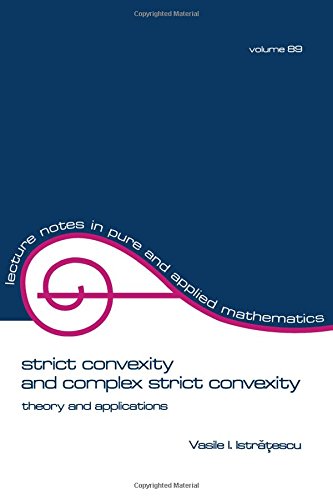 Strict Convexity and Complex Strict Convexity Theory and Applications [Paperback]