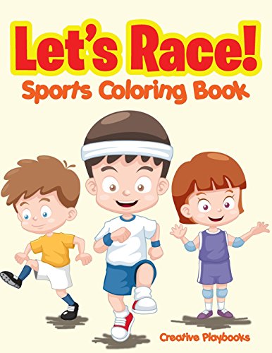 Let's Race Sports Coloring Book [Paperback]