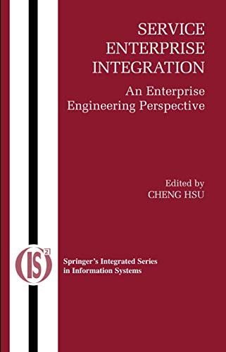 Service Enterprise Integration An Enterprise Engineering Perspective [Hardcover]
