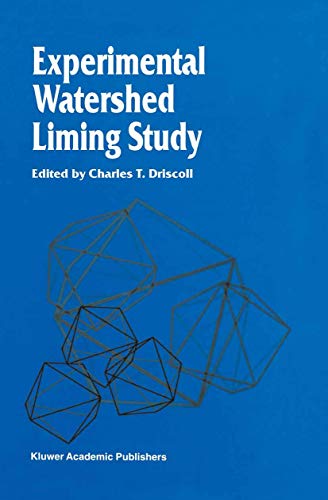 Experimental Watershed Liming Study [Paperback]