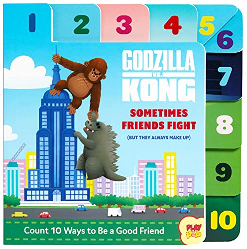 Godzilla vs. Kong Sometimes Friends Fight (But They Always Make Up) (Friendshi [Board book]