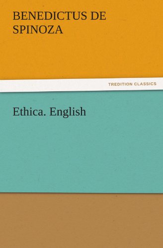 Ethica. English (tredition Classics) [Paperback]