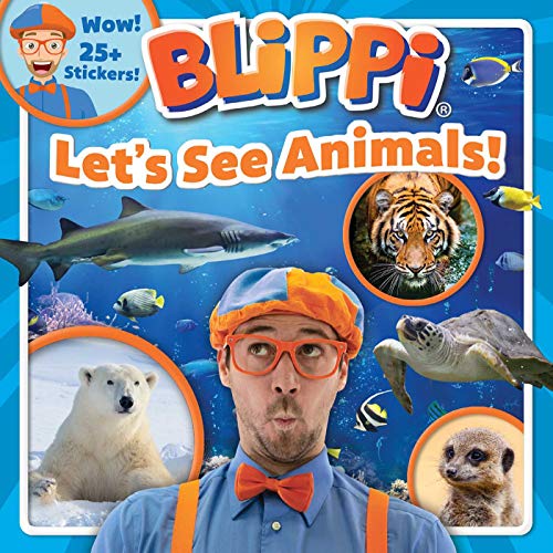 Blippi Let&39s See Animals [Paperback]