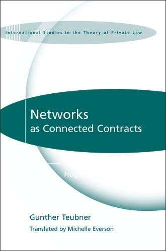 Networks as Connected Contracts Edited with an Introduction by Hugh Collins [Hardcover]