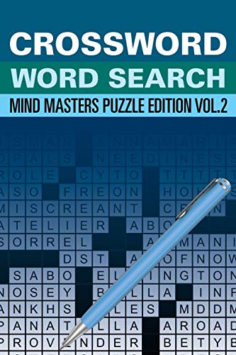 Crossword Word Search  Mind Masters Puzzle Edition Vol. 2 [Paperback]