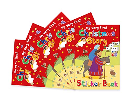 Christmas Story Sticker Book Pack of 5 [Multiple copy pack]