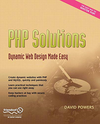 PHP Solutions Dynamic Web Design Made Easy [Paperback]