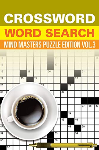 Crossword Word Search  Mind Masters Puzzle Edition Vol. 3 [Paperback]