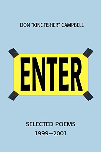 Enter  Selected Poems 1999-2001 [Paperback]
