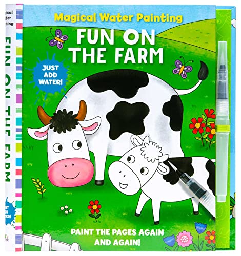 Magical Water Painting Fun on the Farm (Art Activity Book, Books for Family Tr [Paperback]