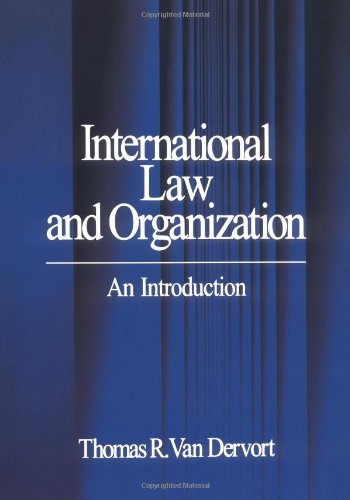 International Law and Organization An Introduction [Paperback]