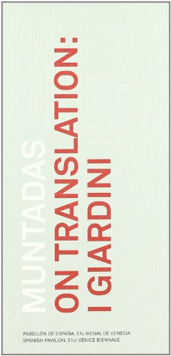 Muntadas On Translation I Giardini [Hardcover]