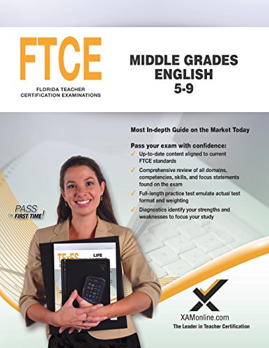 FTCE Middle Grades English 5-9 [Paperback]