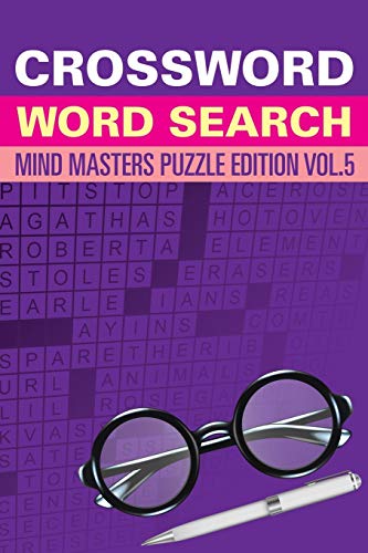 Crossword Word Search  Mind Masters Puzzle Edition Vol. 5 [Paperback]