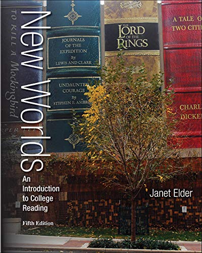 New Worlds: An Introduction to College Reading [Paperback]