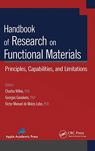 Handbook of Research on Functional Materials Principles, Capabilities and Limit [Hardcover]