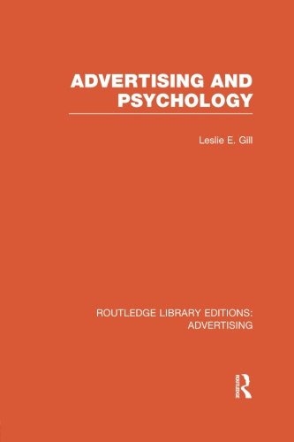 Advertising and Psychology [Paperback]