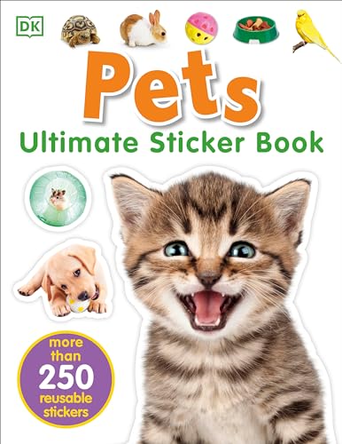 Ultimate Sticker Book Pets [Paperback]