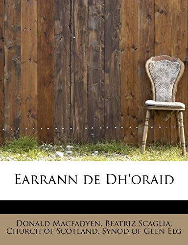 Earrann de Dh'oraid [Paperback]