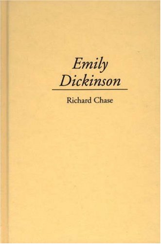Emily Dickinson  (american Men Of Letters) [Hardcover]