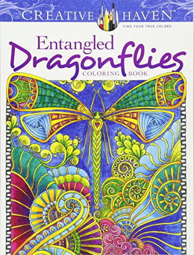 Creative Haven Entangled Dragonflies Coloring Book [Paperback]