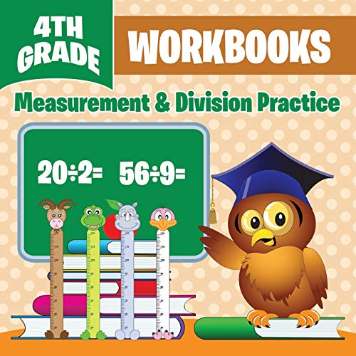 4th Grade Workbooks  Measurement & Division Practice [Paperback]