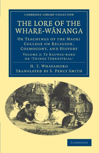 The Lore of the Whare-wnanga Or Teachings of the Maori College on Religion, Co [Paperback]