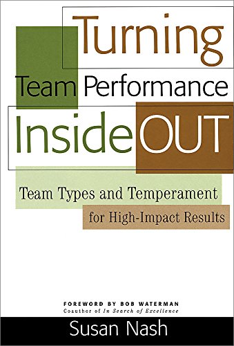 Turning Team Performance Inside Out Team Types and Temperament for High-impact  [Paperback]