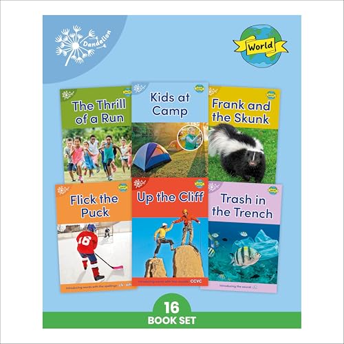 Phonic Books Dandelion World Stages 8-15 (Words with Four Sounds CVCC) [Paperback]