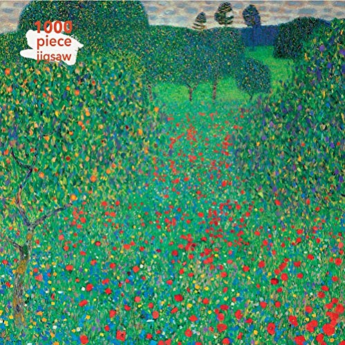 Adult Jigsaw Puzzle Gustav Klimt Poppy Field 1000-Piece Jigsaw Puzzles