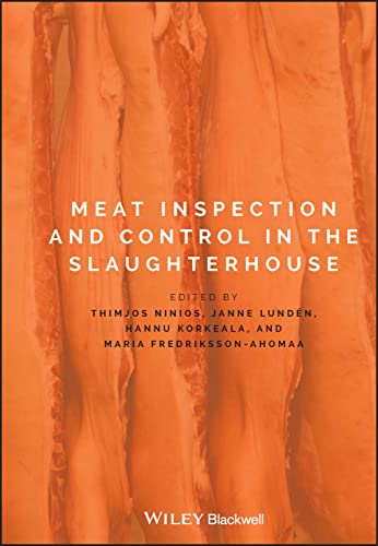 Meat Inspection and Control in the Slaughterhouse [Hardcover]