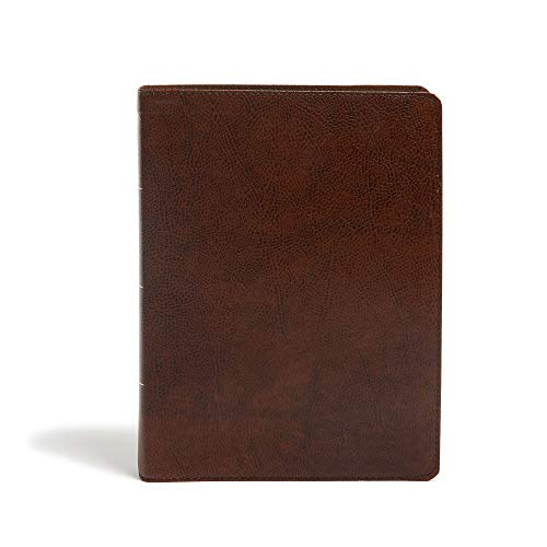 KJV Study Bible, Full-Color, Brown Bonded Leather, Indexed [Unknown]