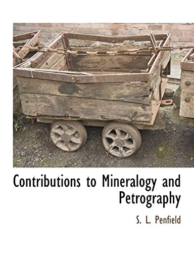 Contributions to Mineralogy and Petrography [Paperback]