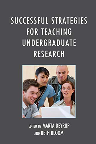 Successful Strategies for Teaching Undergraduate Research [Paperback]