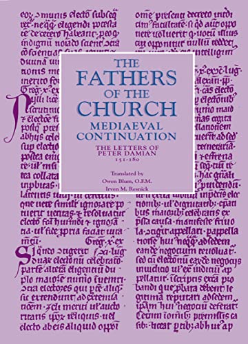 The Letters Of Peter Damian, 151-180 (foc Medieval Continuations) [Paperback]
