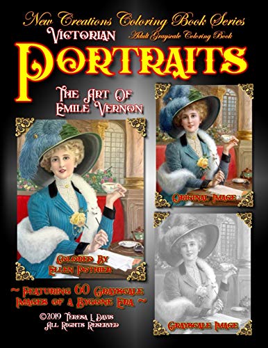 New Creations Coloring Book Series  Victorian Portraits - the Art of Emile Vern [Unknown]