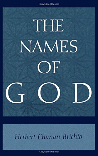 The Names of God Poetic Readings in Biblical Beginnings [Hardcover]