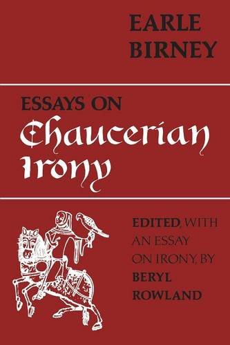 Essays on Chaucerian Irony [Paperback]