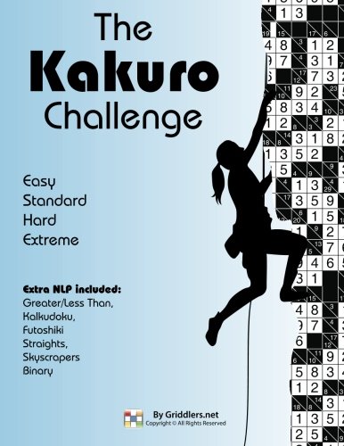The Kakuro Challenge Easy, Standard, Hard, Extreme Kakuro Puzzles [Paperback]