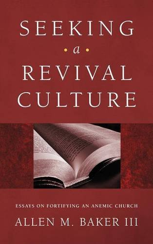 Seeking A Revival Culture [Hardcover]