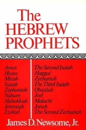 The Hebrew Prophets [Paperback]