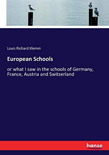 European Schools [Paperback]